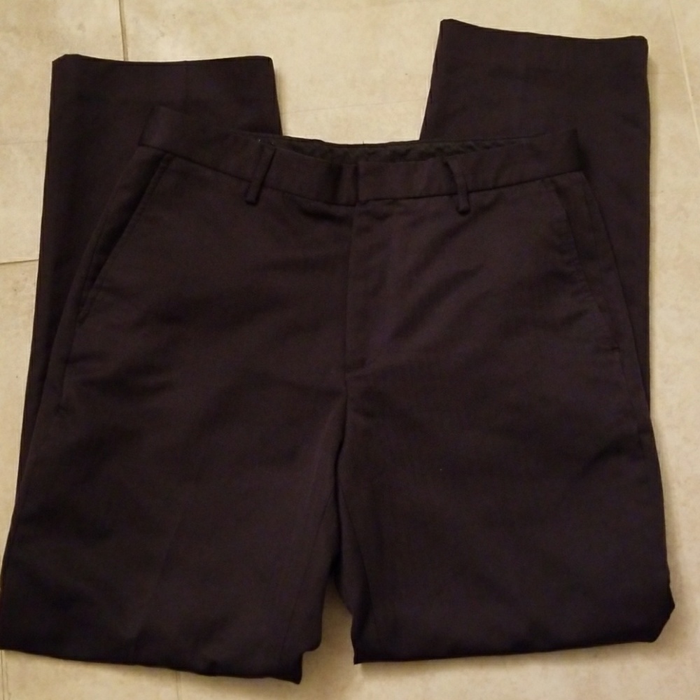 CALVIN KLEIN black dress pants 30x30